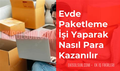 El İşi Satışı Yaparak Para Kazanma